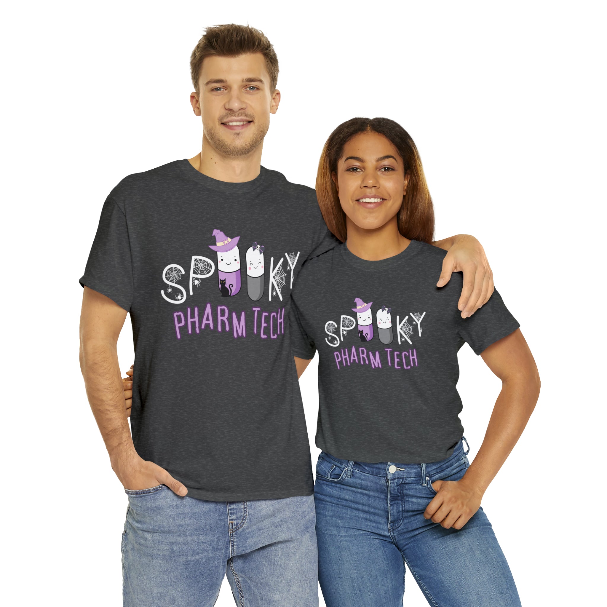 Spooky Pharm Tech "Spider Webs" T-Shirt