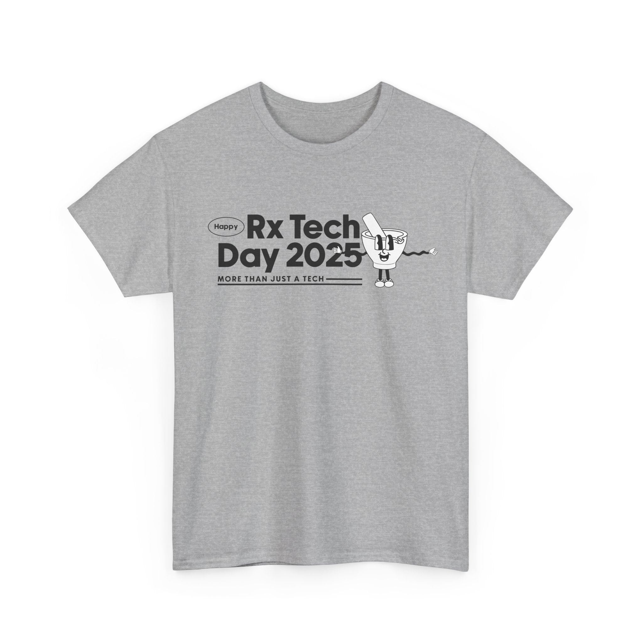 World Rx Tech Day 2025 Mortar and Pestle Mascot Shirt V2