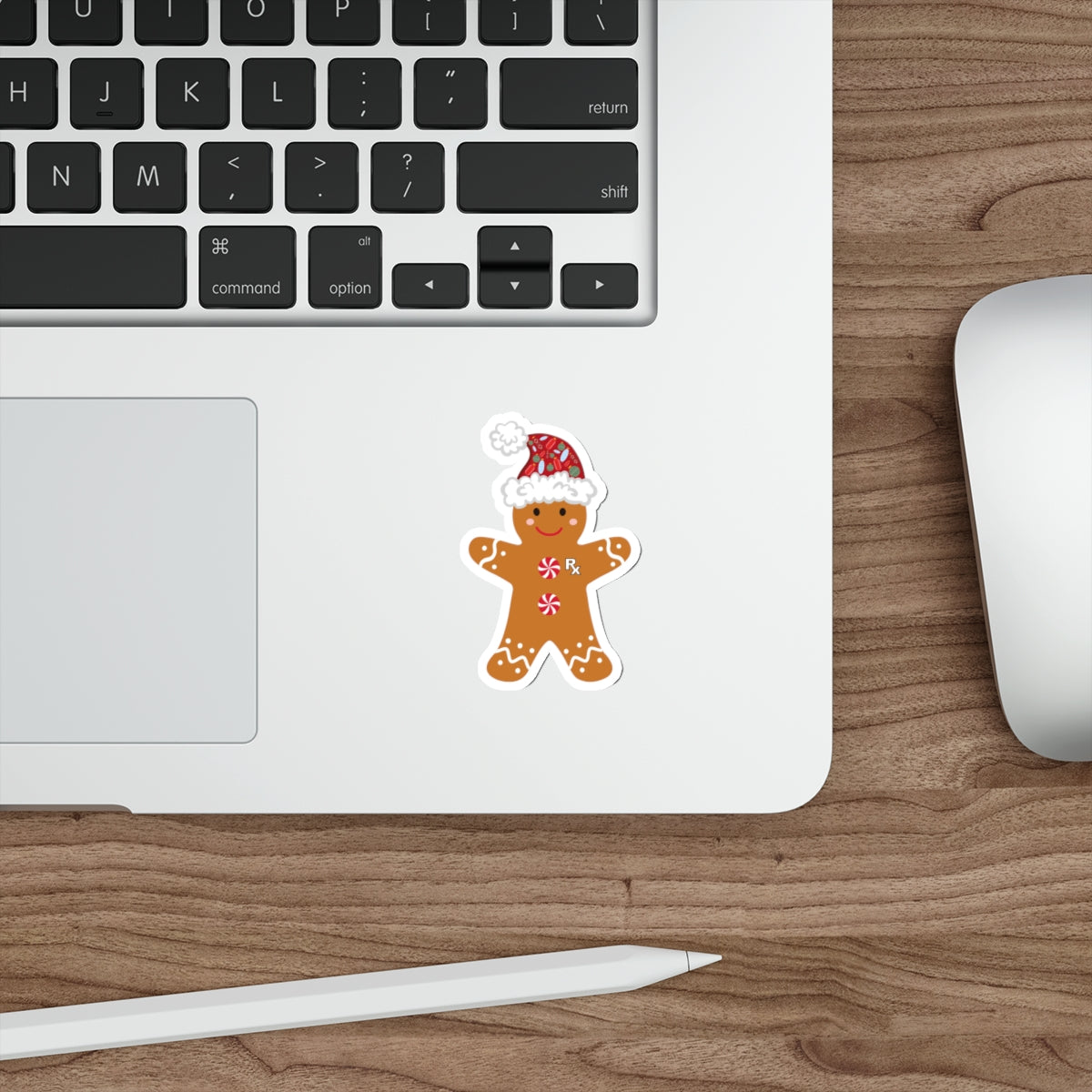 Rx Gingerbread Sticker #2