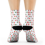 Pharmacy Pill Ornaments - Socks (White)