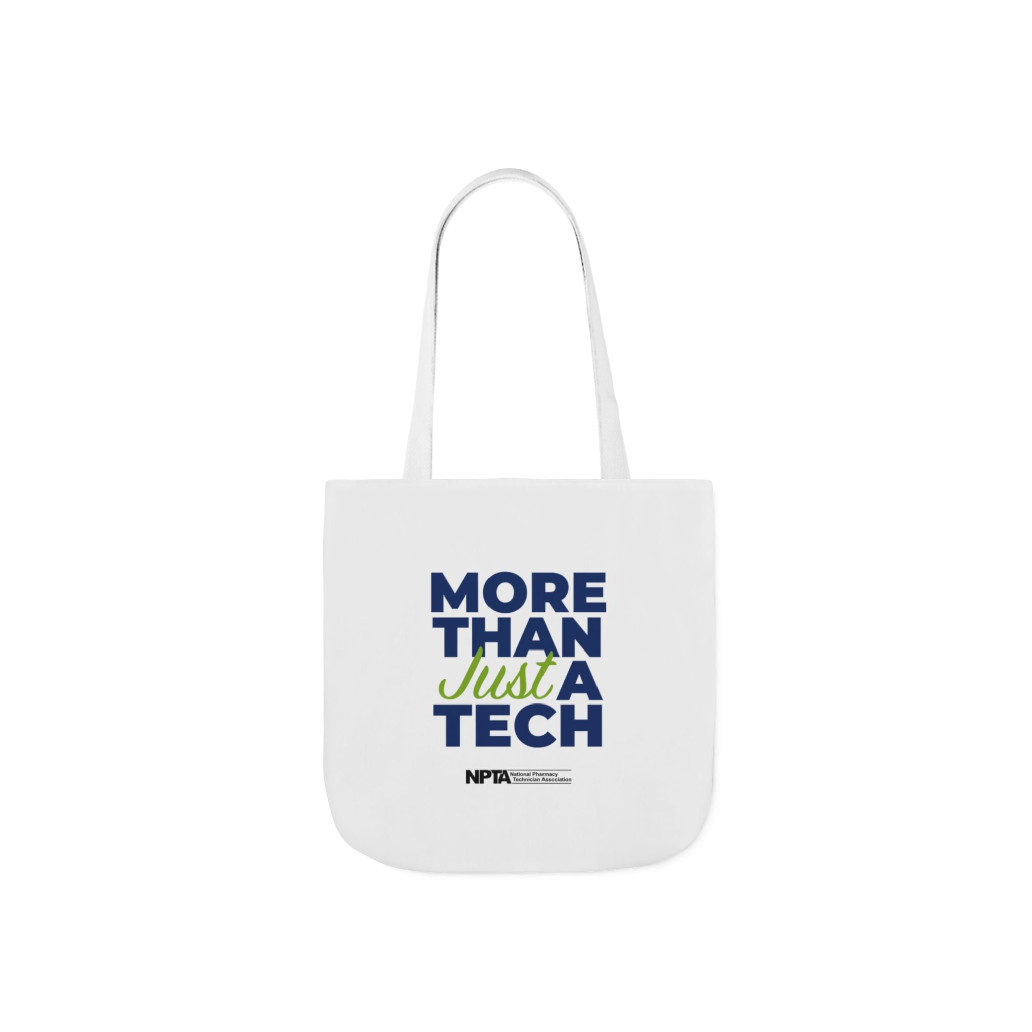 RxTech Day 2025 "More Than Just A Tech" (White) - Polyester Canvas Tote Bag