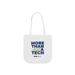 RxTech Day 2025 "More Than Just A Tech" (White) - Polyester Canvas Tote Bag