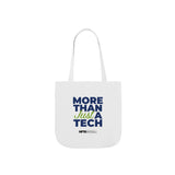RxTech Day 2025 "More Than Just A Tech" (White) - Polyester Canvas Tote Bag