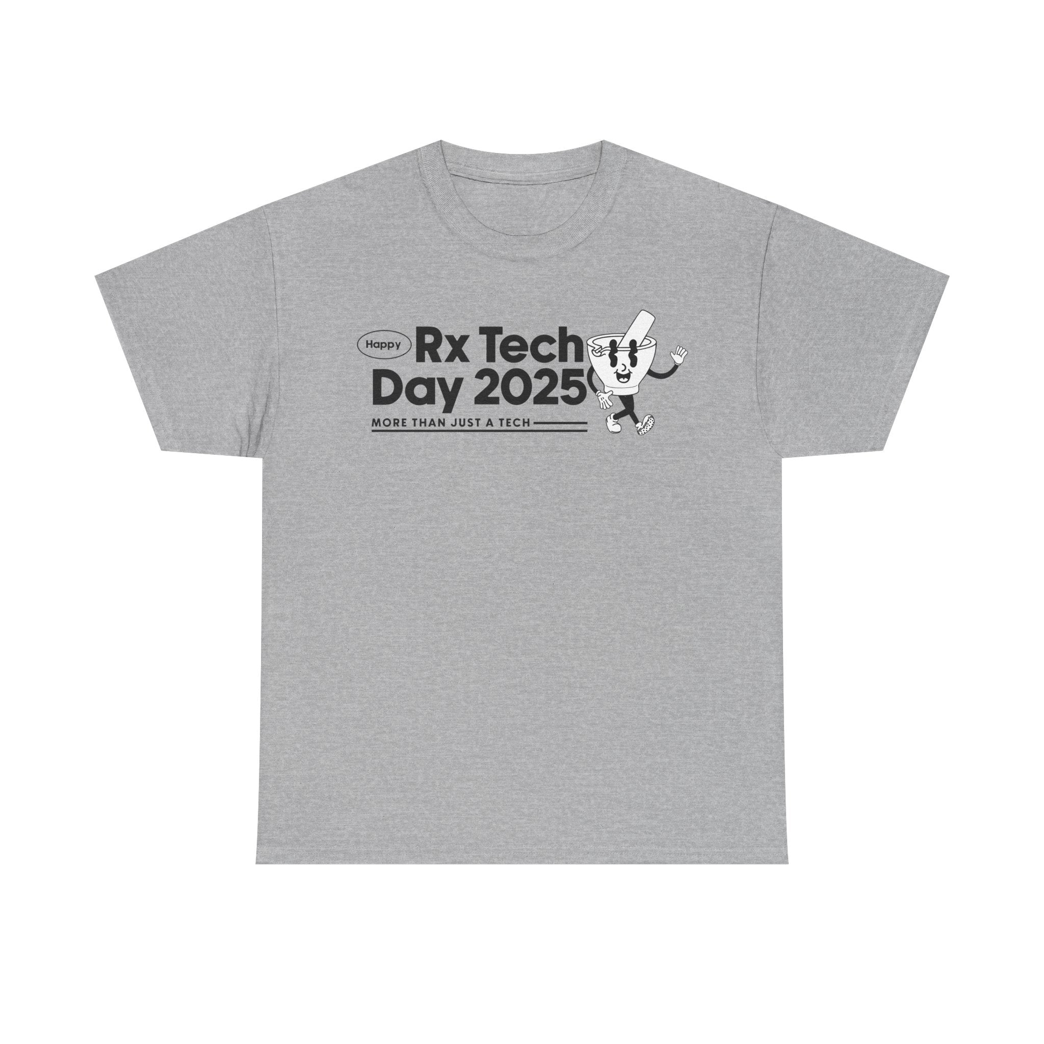 World Rx Tech Day 2025 Mortar and Pestle Mascot Shirt V3
