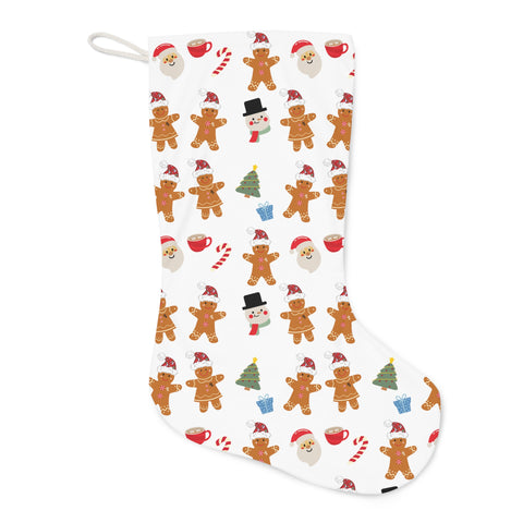 Rx Gingerbreads - Santa Stocking (White)