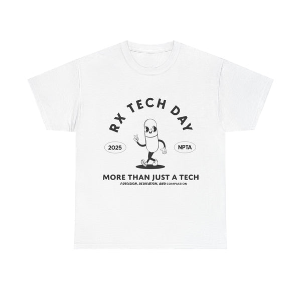 World Rx Tech Day 2025  Pill Cartoon Character Shirt