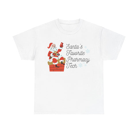 Santa's Favorite Pharmacy Tech Shirt