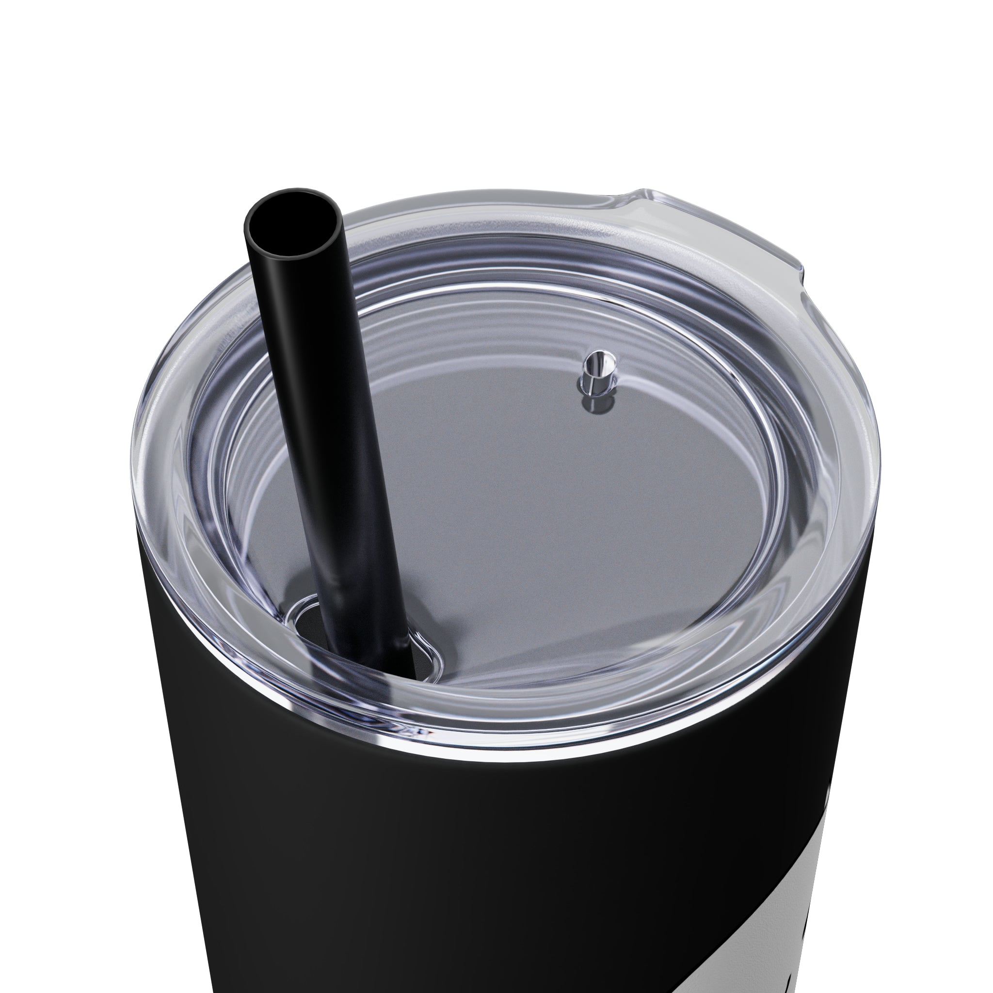 Ghost Trick or Treat Skinny Tumbler with Straw, 20oz