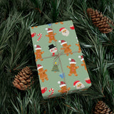 Rx Gingerbreads - Gift Wrap Papers (Green)