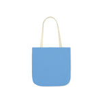 Merry Rxmas Polyester Canvas Tote Bag (Blue)