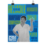RxTech Day 2025 Word Cloud Inspiration Poster