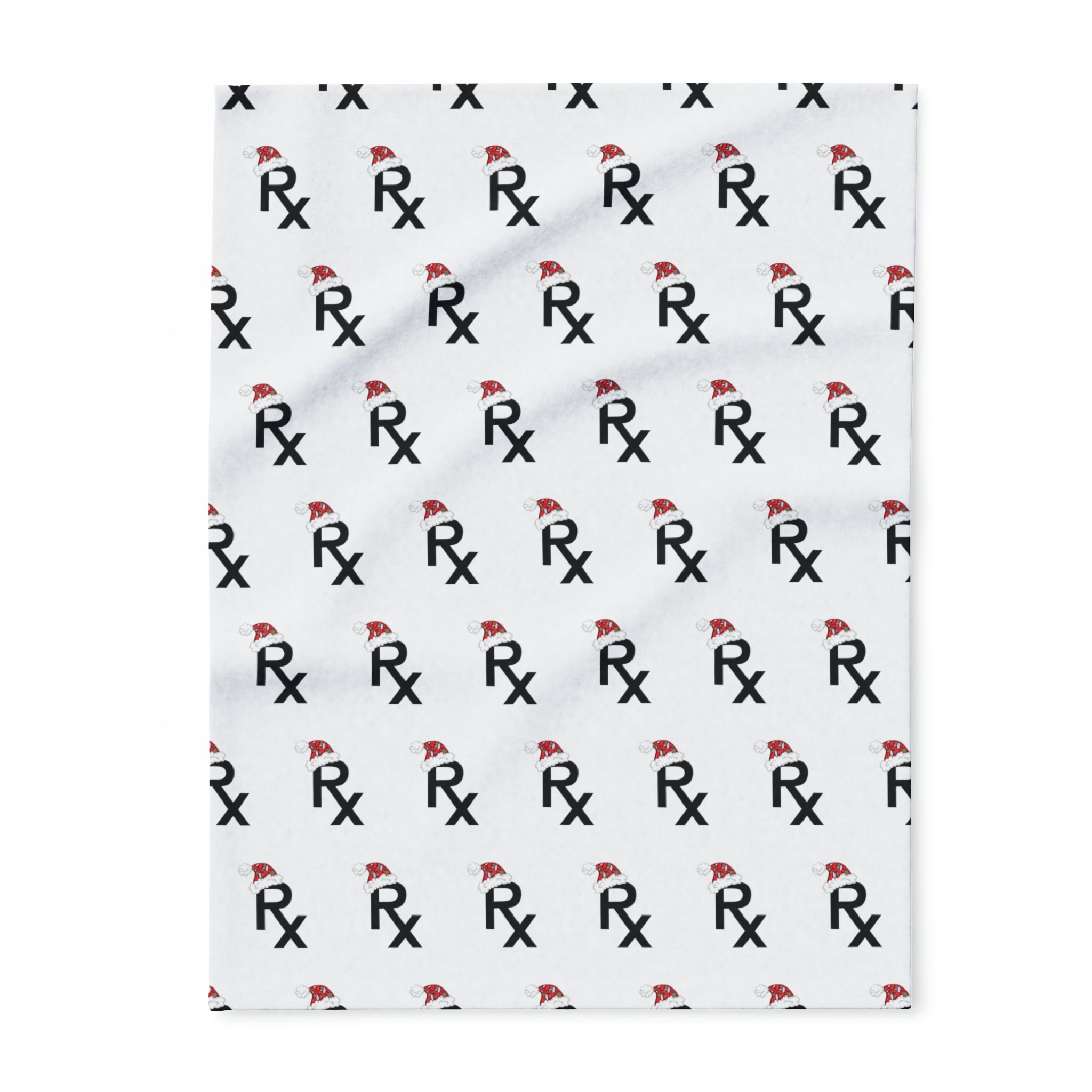Rx Santa Hat - Arctic Fleece Blanket (White)