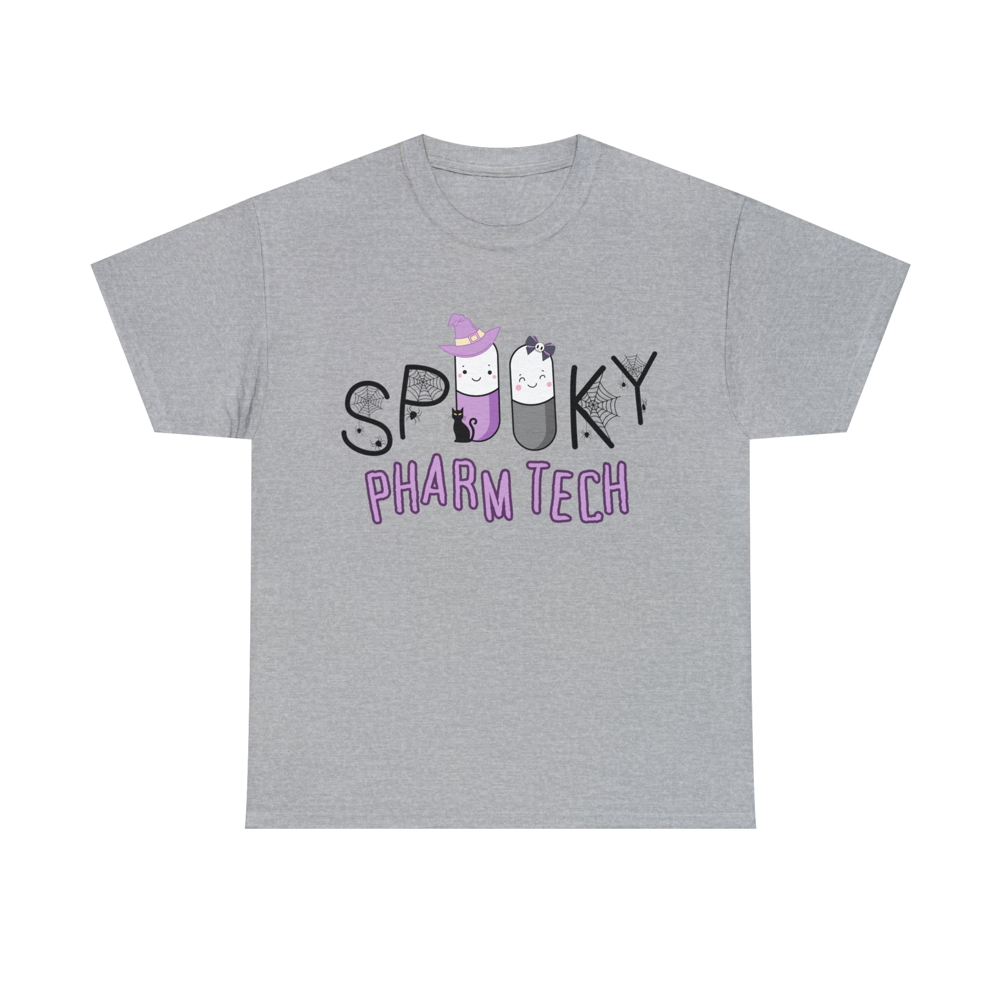 Spooky Pharm Tech "Spider Webs" T-Shirt