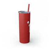 Rx Santa Hat - Skinny Tumbler with Straw, 20oz