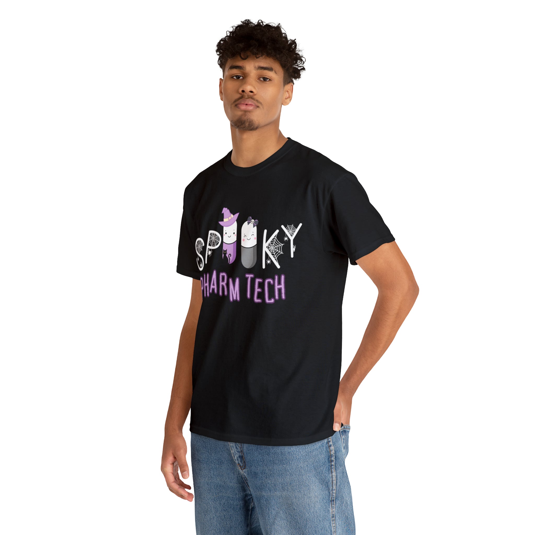Spooky Pharm Tech "Spider Webs" T-Shirt