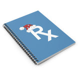 Rx Santa Hat - Notebook (Blue)