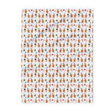 Rx Gingerbreads - Arctic Fleece Blanket (White)