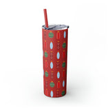 Pharmacy Pill Ornaments - Skinny Tumbler with Straw, 20oz