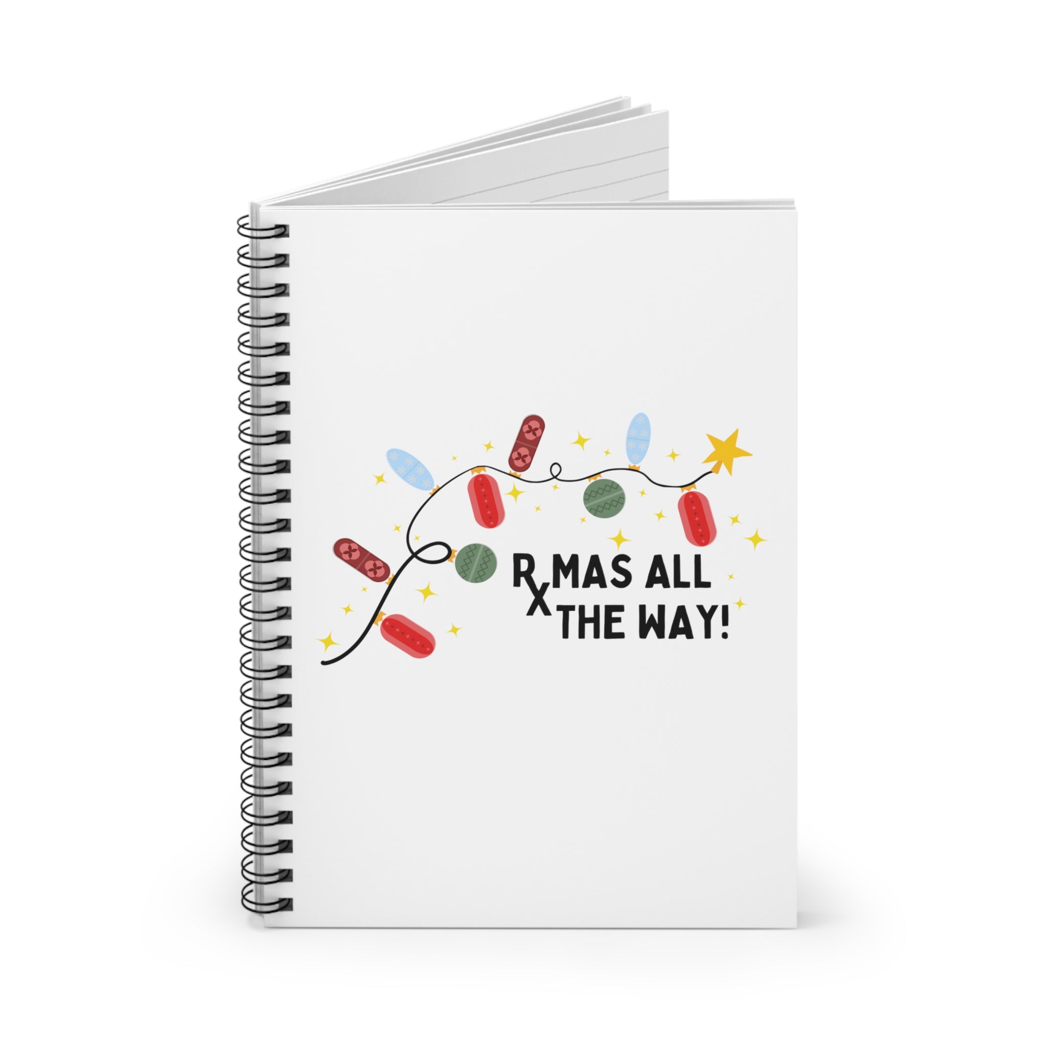 Rxmas all the way! - Notebook (White)