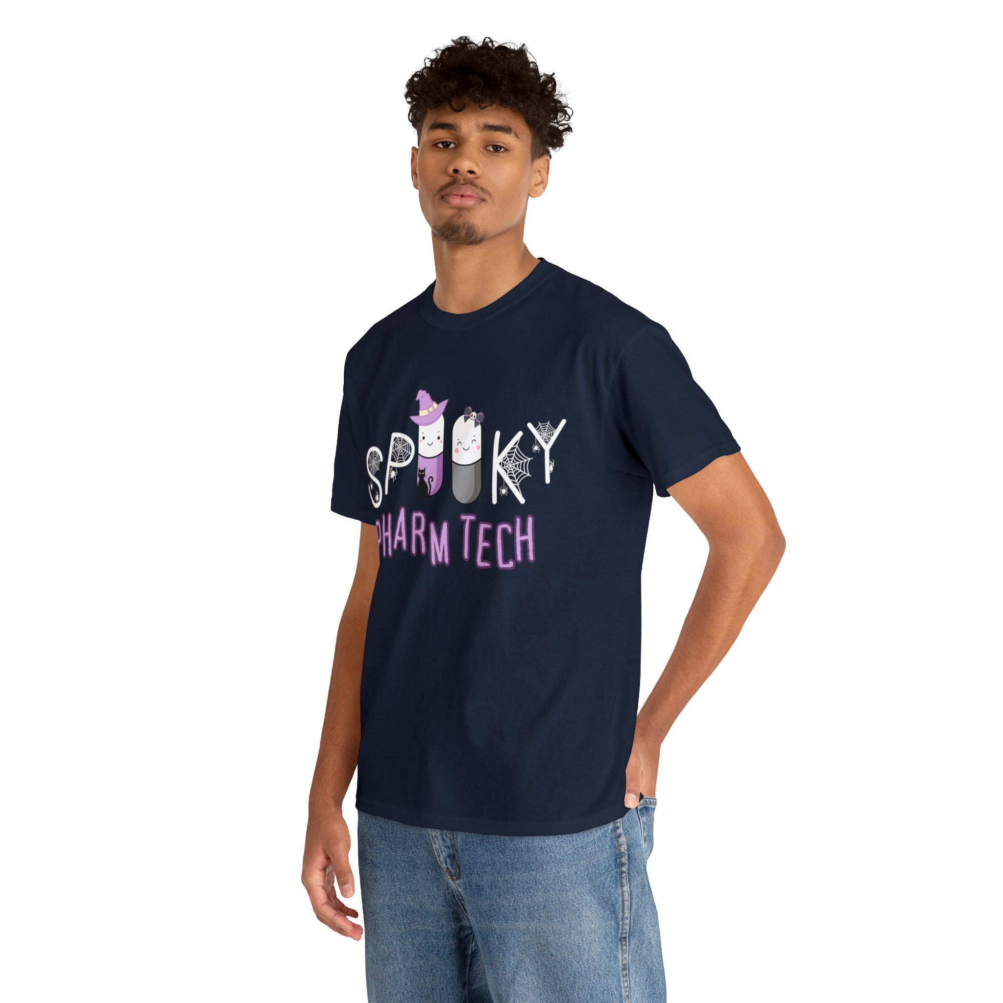 Spooky Pharm Tech "Spider Webs" T-Shirt
