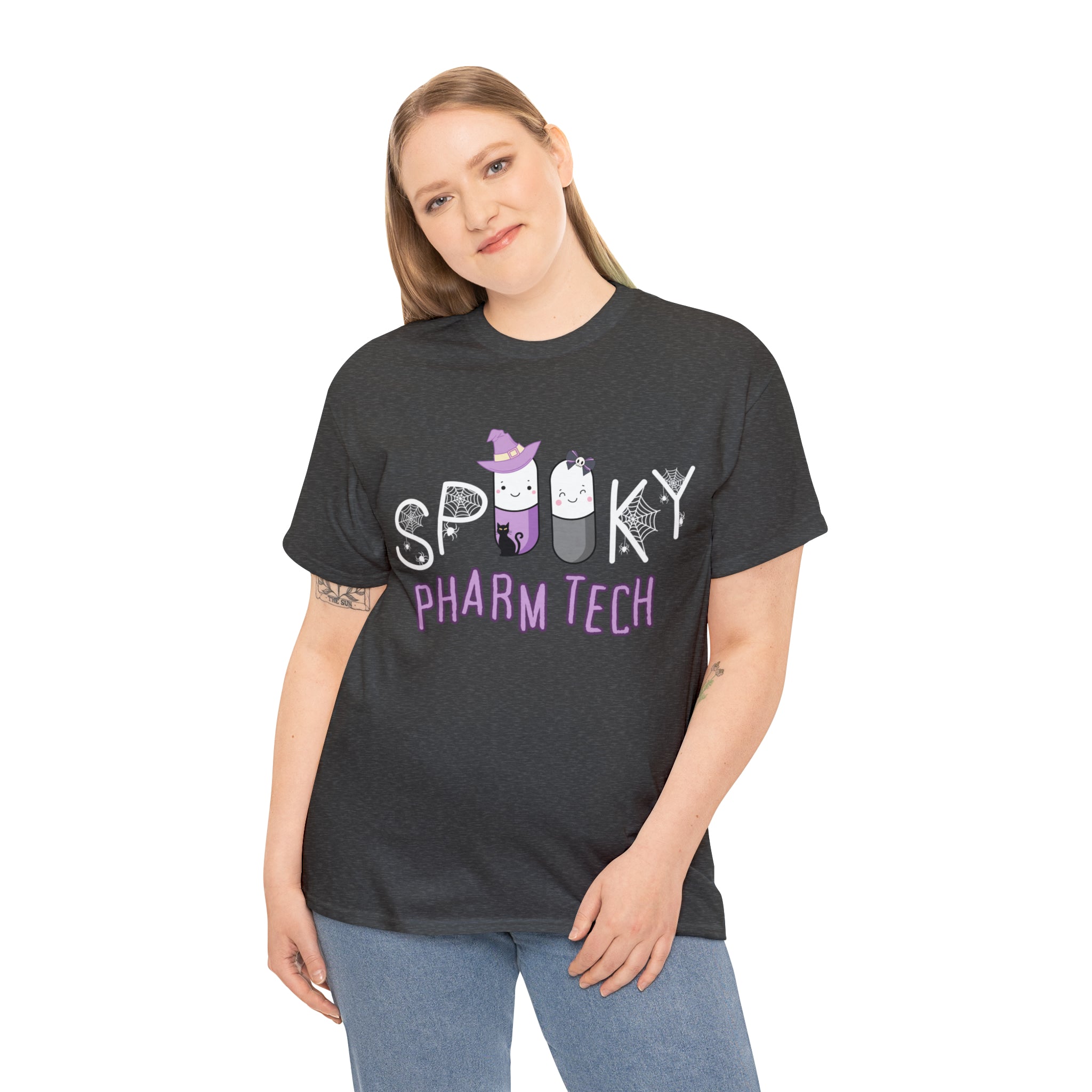 Spooky Pharm Tech "Spider Webs" T-Shirt