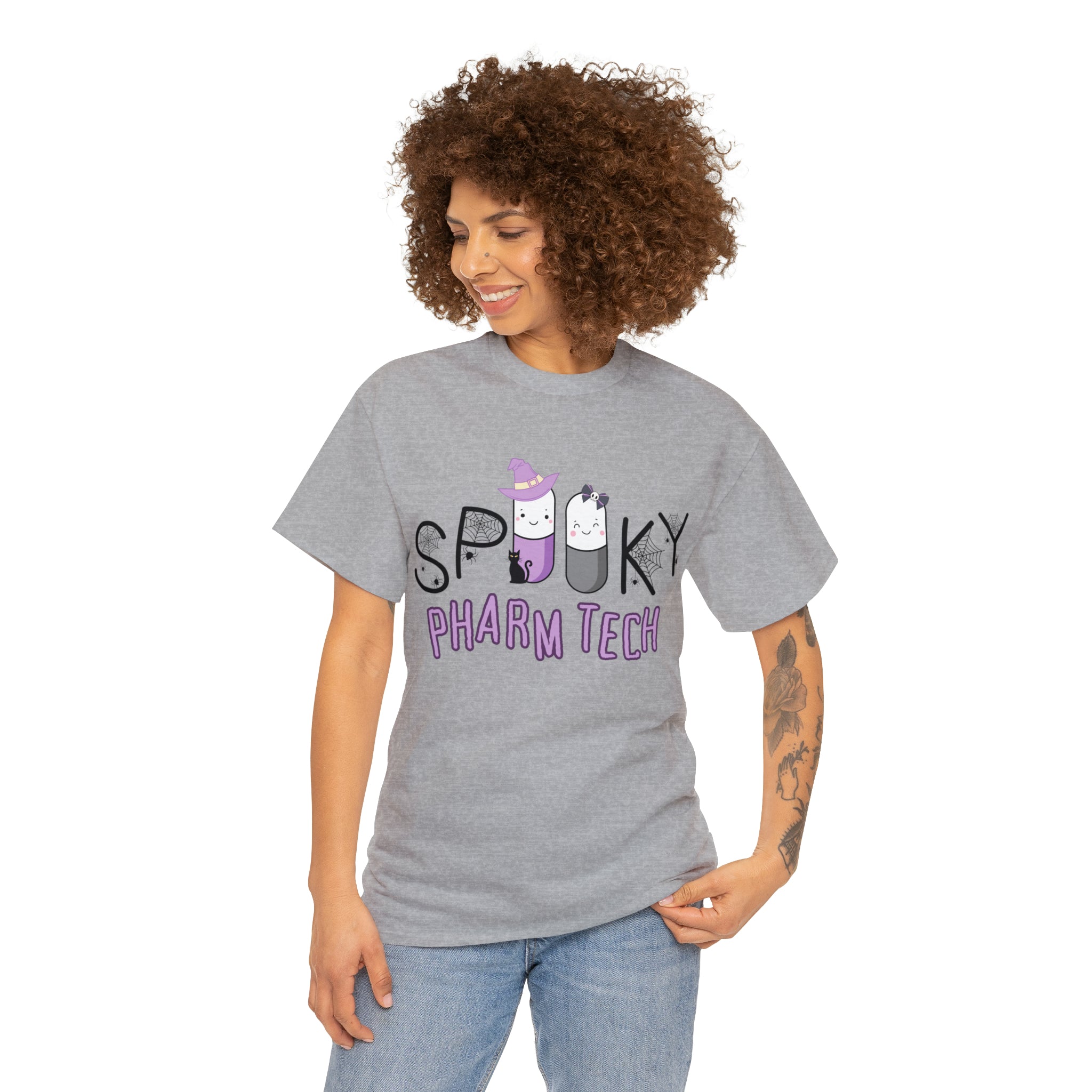Spooky Pharm Tech "Spider Webs" T-Shirt