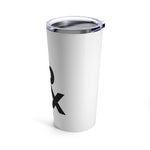 Rx Santa Hat Tumbler 20oz - White