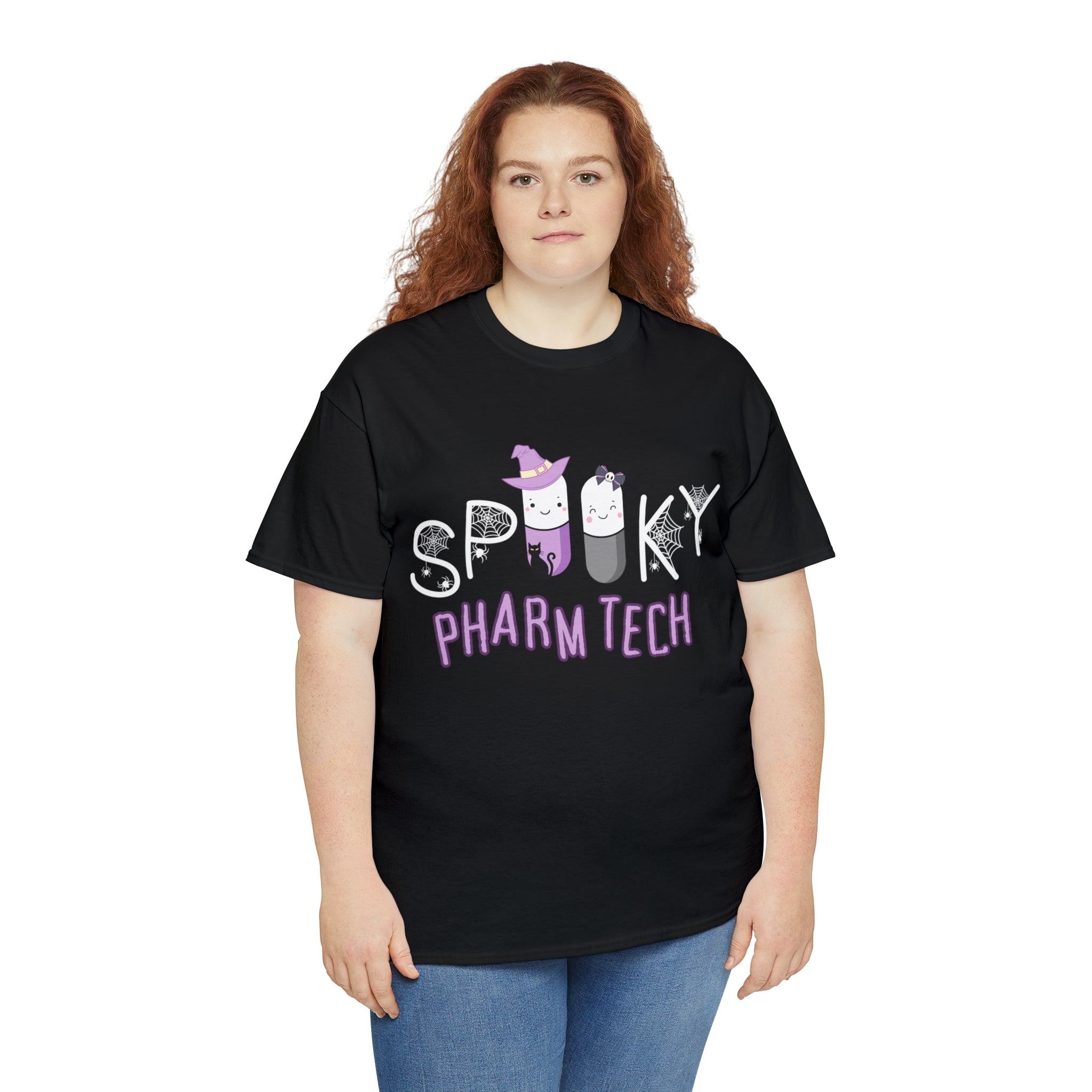 Spooky Pharm Tech "Spider Webs" T-Shirt