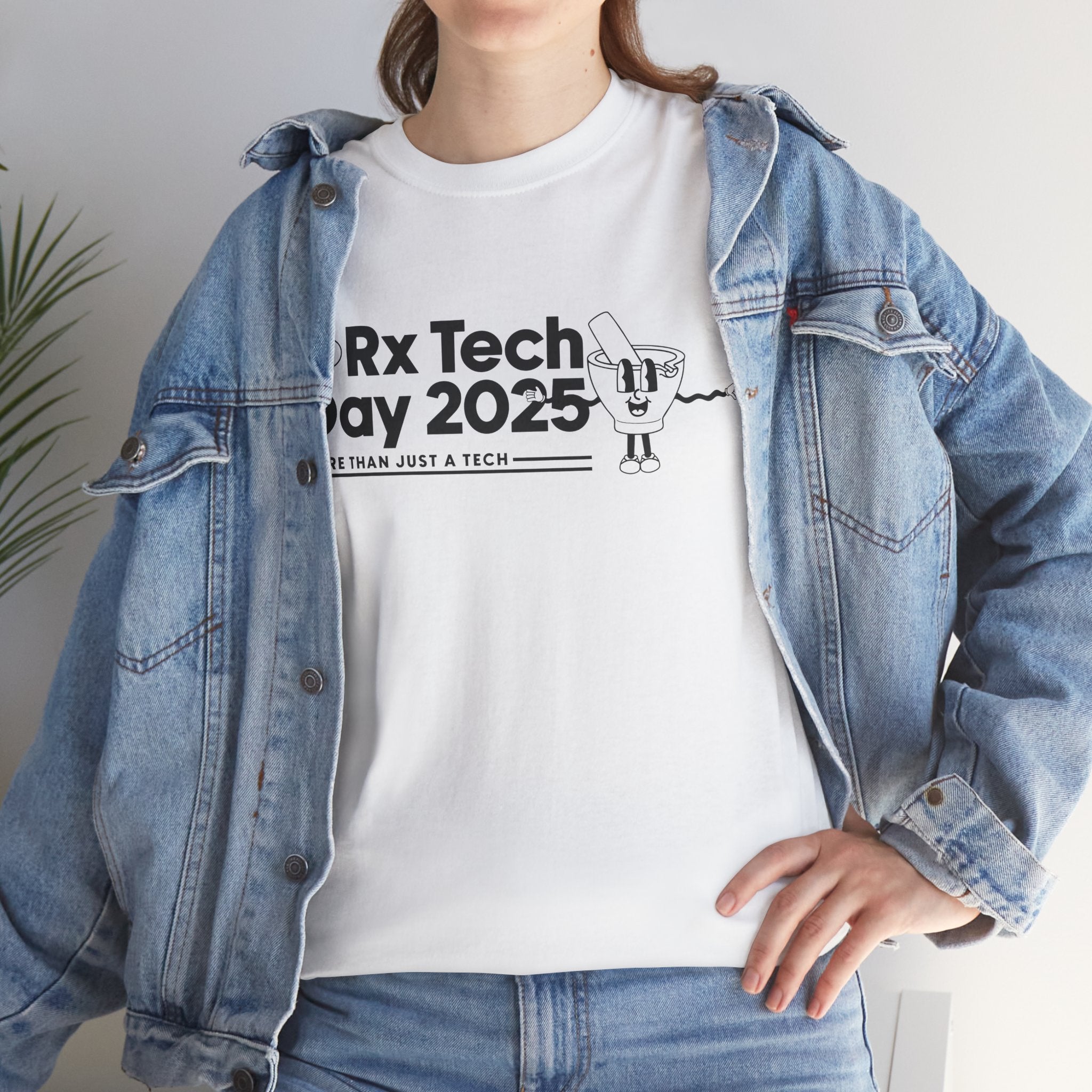 World Rx Tech Day 2025 Mortar and Pestle Mascot Shirt V2