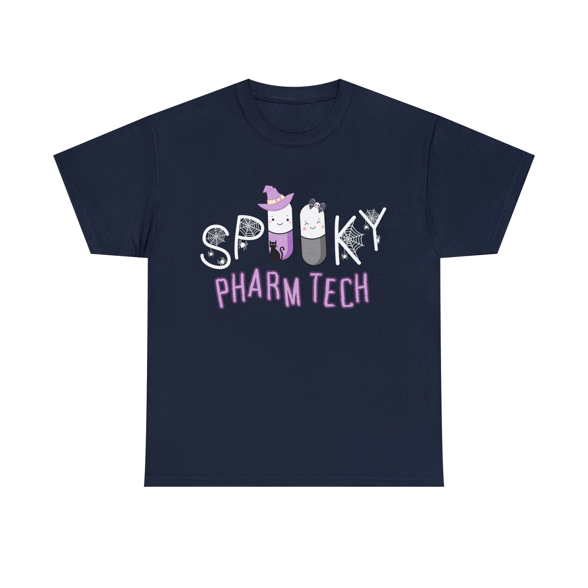 Spooky Pharm Tech "Spider Webs" T-Shirt