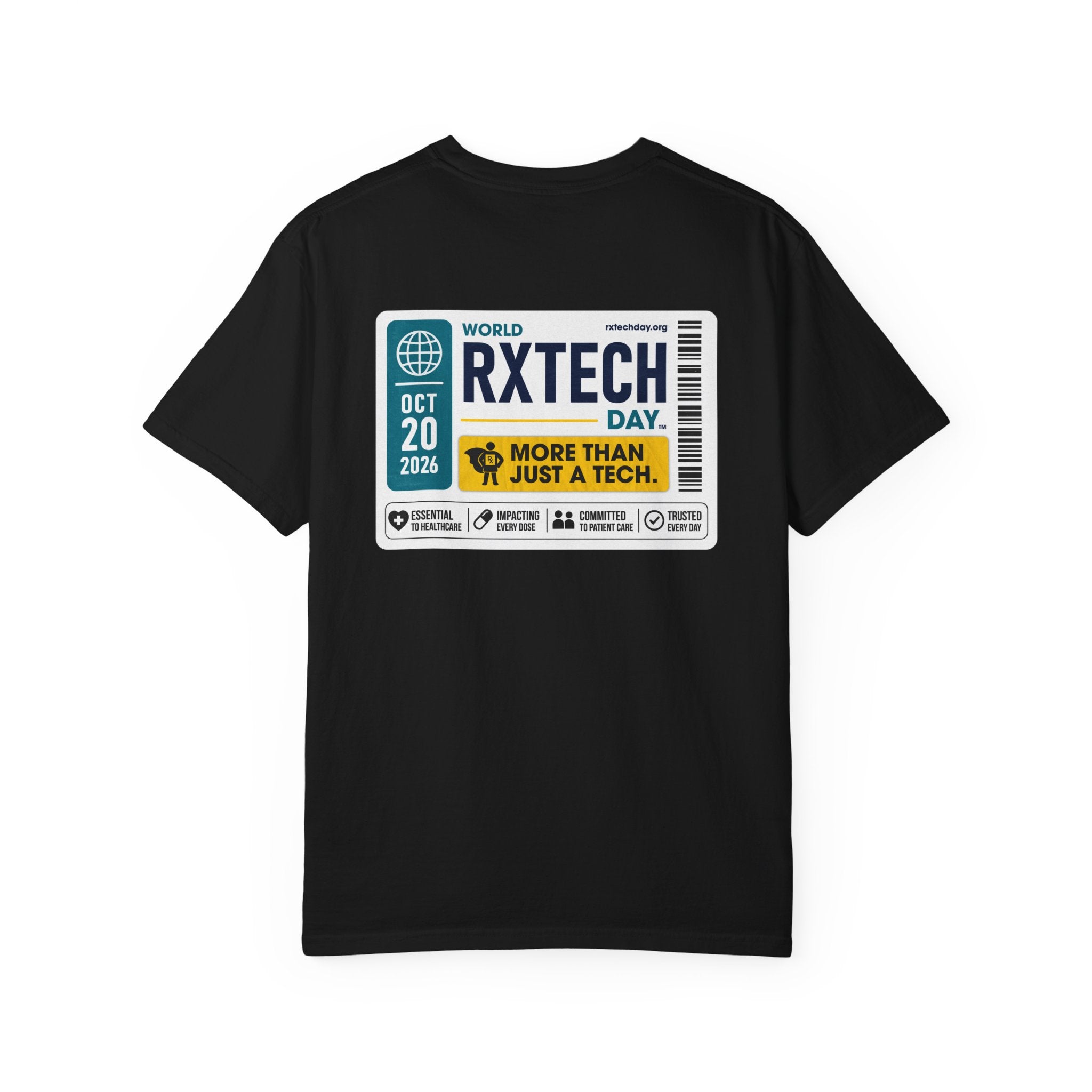 World RxTech Day 2026 T-Shirt — “More Than Just a Tech” Pharmacy Technician Tee