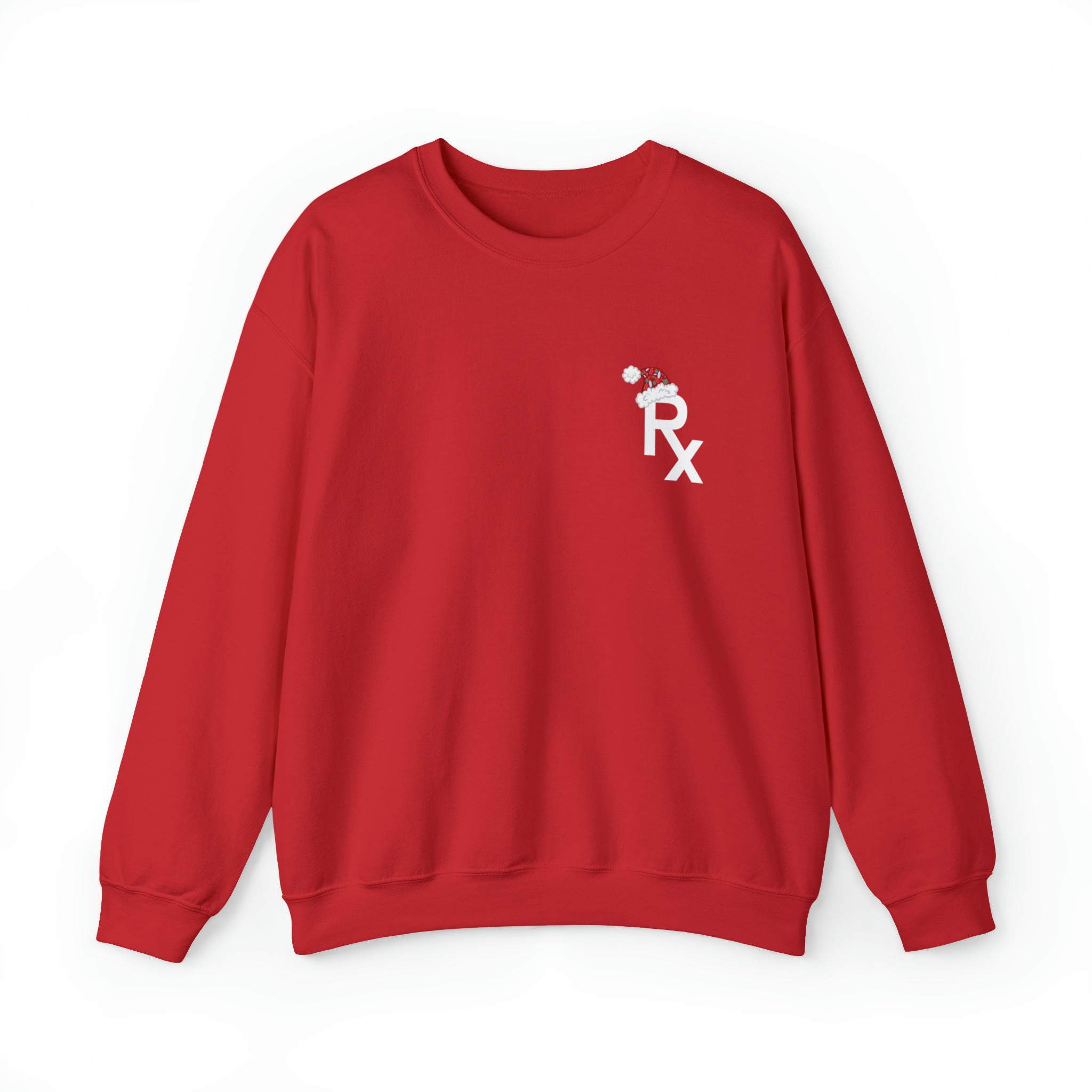 Rx Santa Hat - Unisex Heavy Blend™ Crewneck Sweatshirt