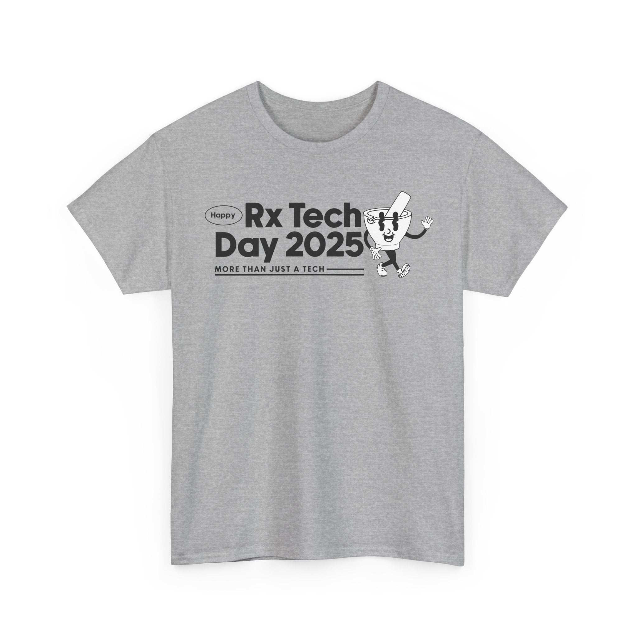 World Rx Tech Day 2025 Mortar and Pestle Mascot Shirt V3