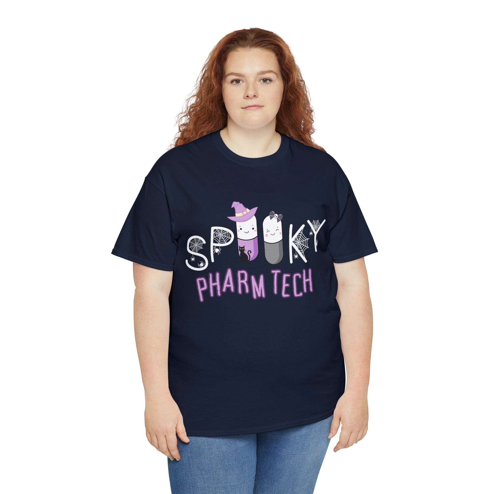 Spooky Pharm Tech "Spider Webs" T-Shirt