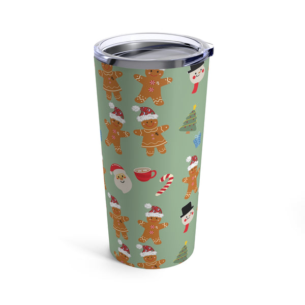 Rx Gingerbreads - Tumbler 20oz (Green)