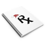 Rx Santa Hat - Notebook (White)