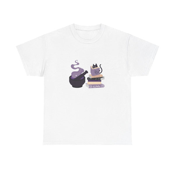 Witchy Pharm Tech Cat Shirt // Halloween