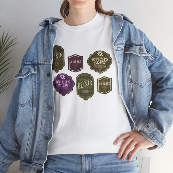 Apothecary Labels Shirt // Halloween