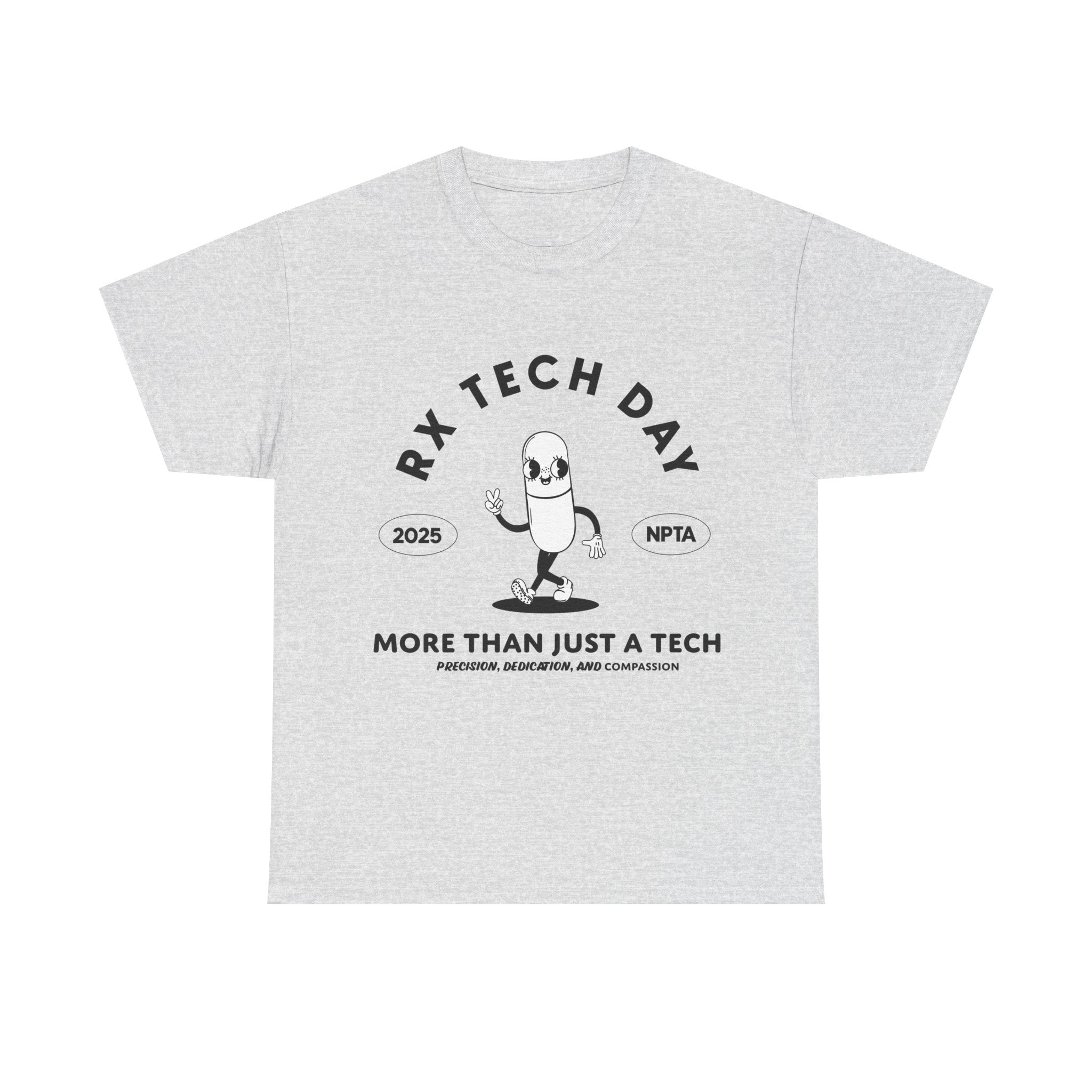 World Rx Tech Day 2025  Pill Cartoon Character Shirt