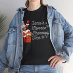 Santa's Favorite Pharmacy Tech Shirt