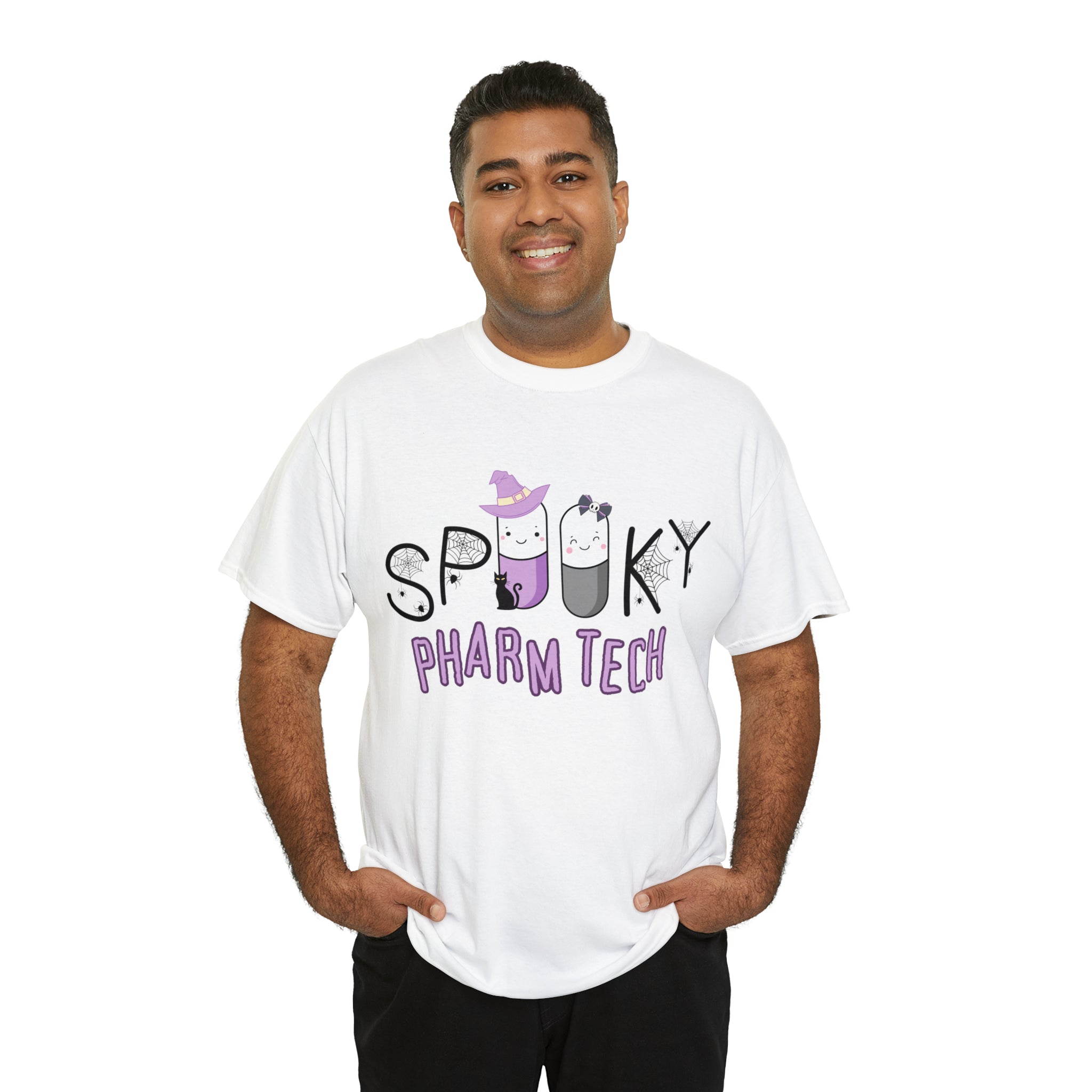 Spooky Pharm Tech "Spider Webs" T-Shirt