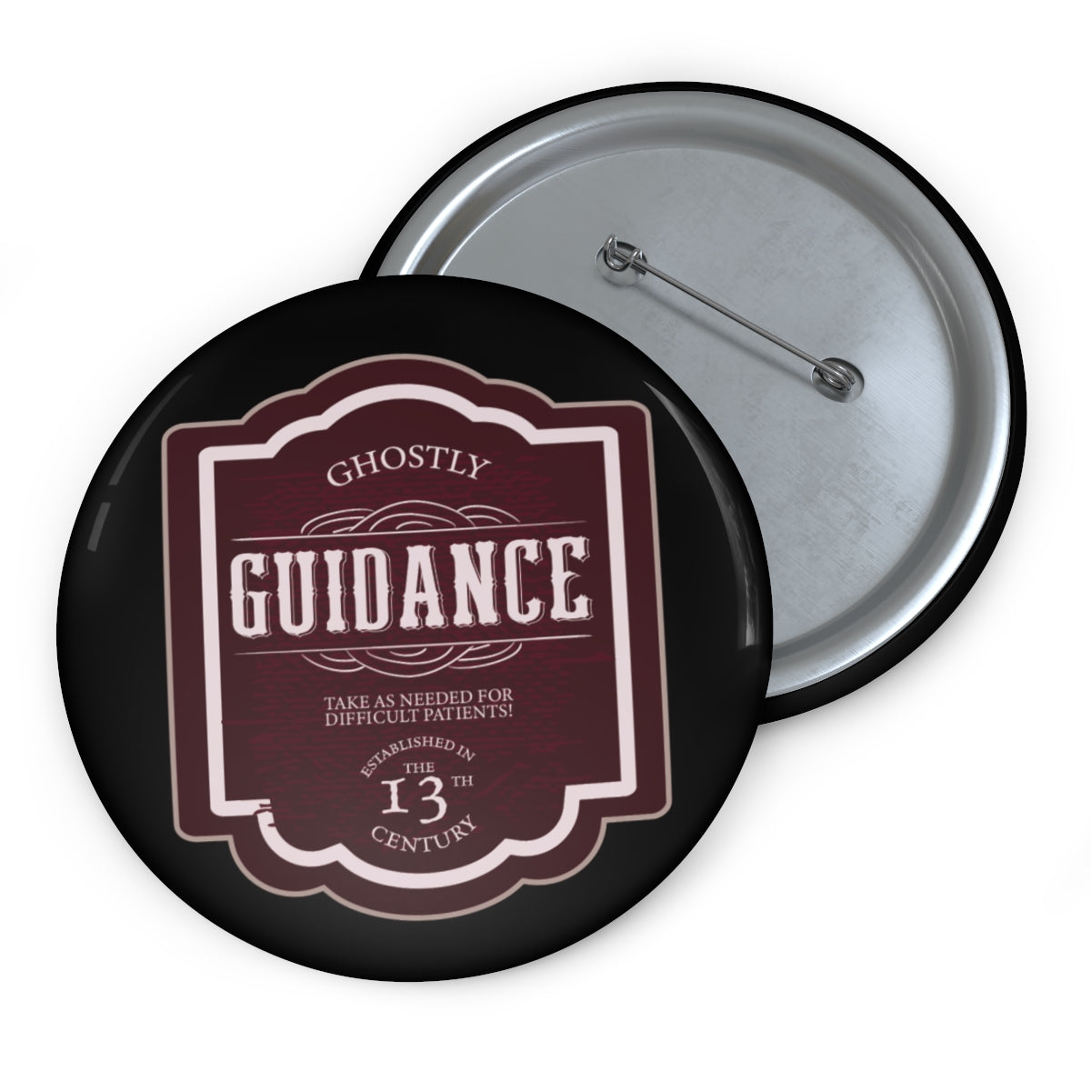 Ghostly Guidance Deep Red- Black // Halloween