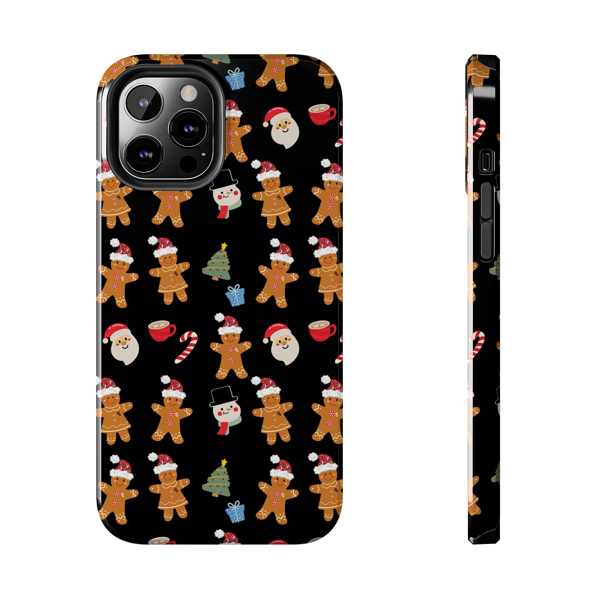 Rx Gingerbreads - Phone Case (Black)