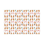 Rx Gingerbreads - Gift Wrap Papers (White)