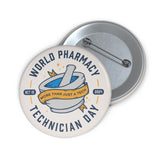 More Than Just A Tech: Pharmacy Technician Day 2024 Pin // Mortar and Pestle Edition