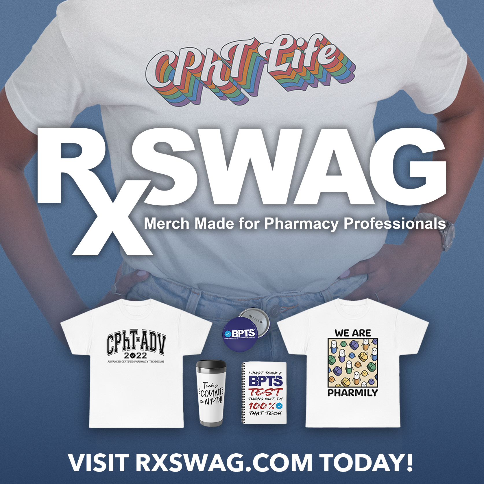 Merch Made for All RxProfessionals