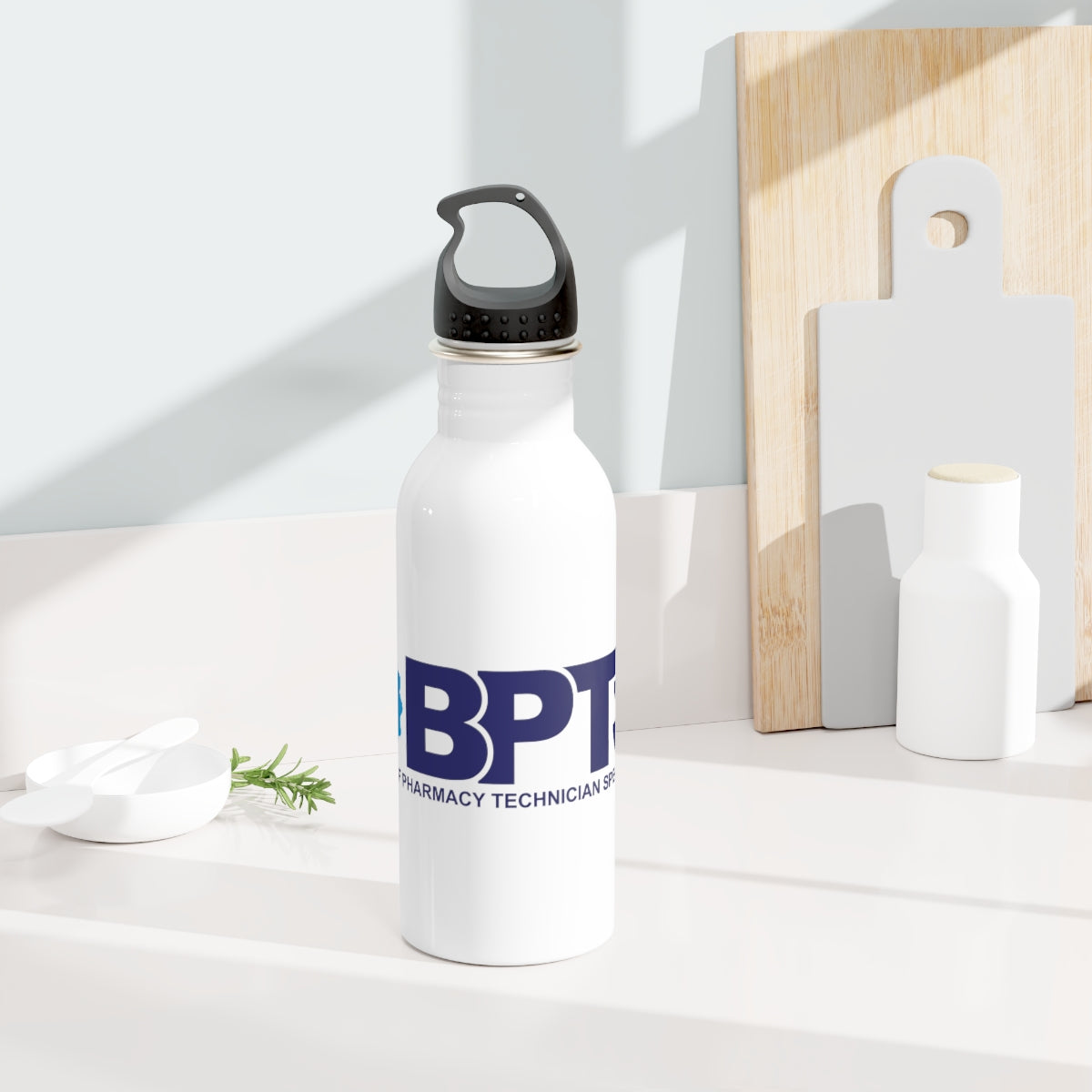 Board Of Pharmacy Technician Specialities - V2 Stainless Steel Water Bottle