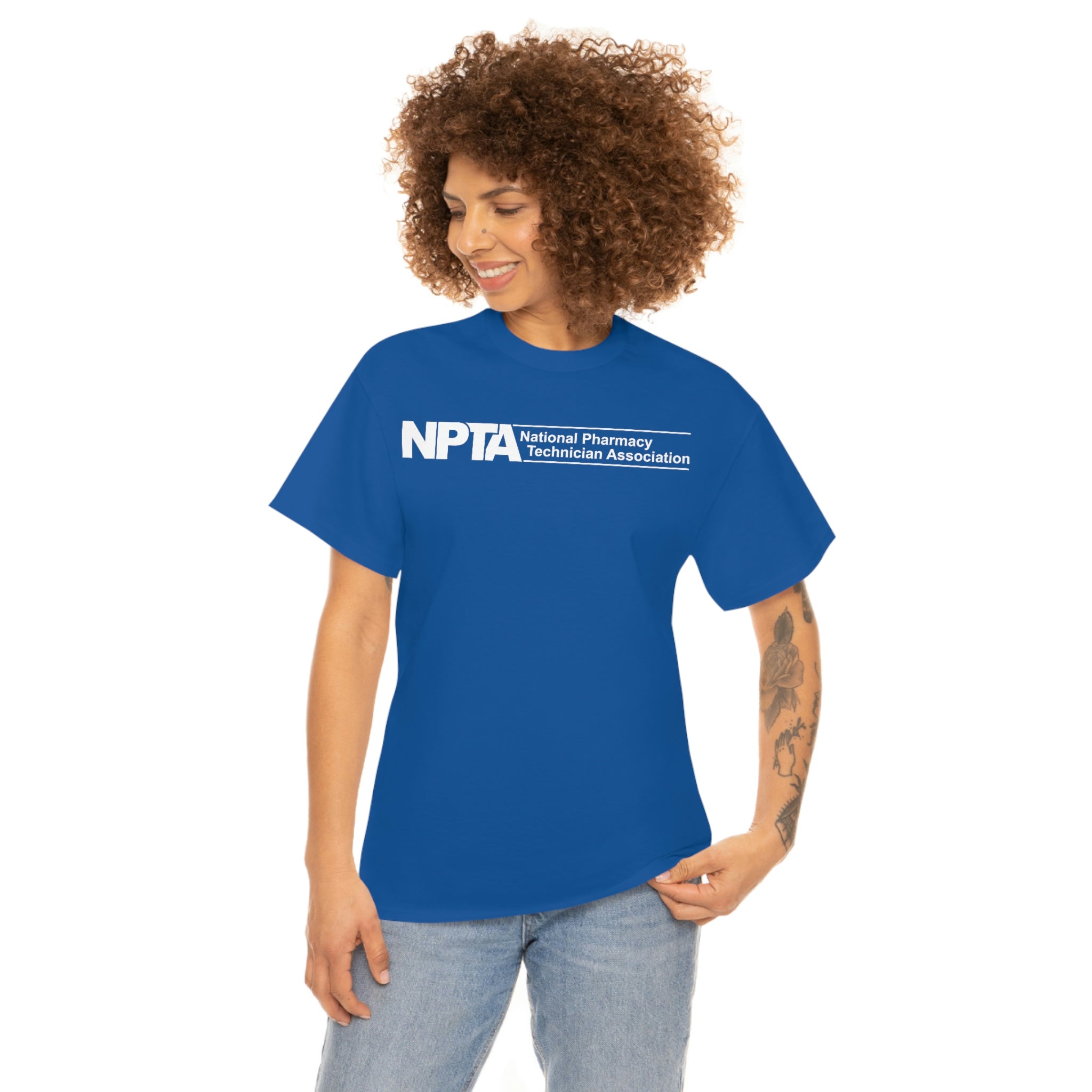 NPTA Wordmark - White lettering