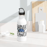 Pharmacy Technician Mascot - Stainless Steel Water Bottle