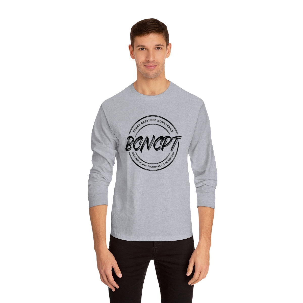 BCNCPT - Board Certified Nonsterile Compounding Pharmacy Technician Long Sleeve T-Shirt - v2